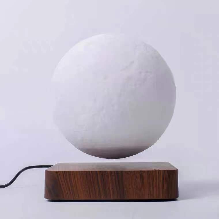 Magnetic Levitation Table Lamp Moon Light 3D Printing Planet Night Light - Image 4