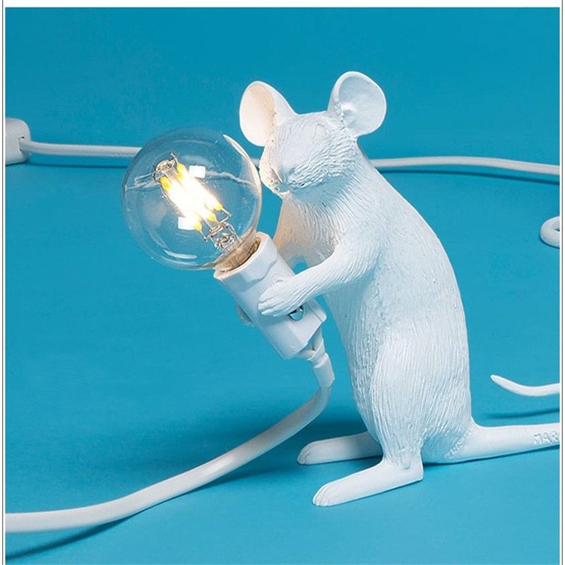 Nordic Creative Resin Mini Animal Mouse Light - Image 3