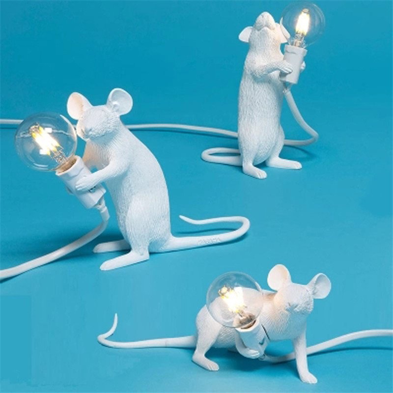 Nordic Creative Resin Mini Animal Mouse Light - Image 7