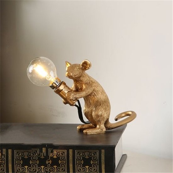 Nordic Creative Resin Mini Animal Mouse Light - Image 2