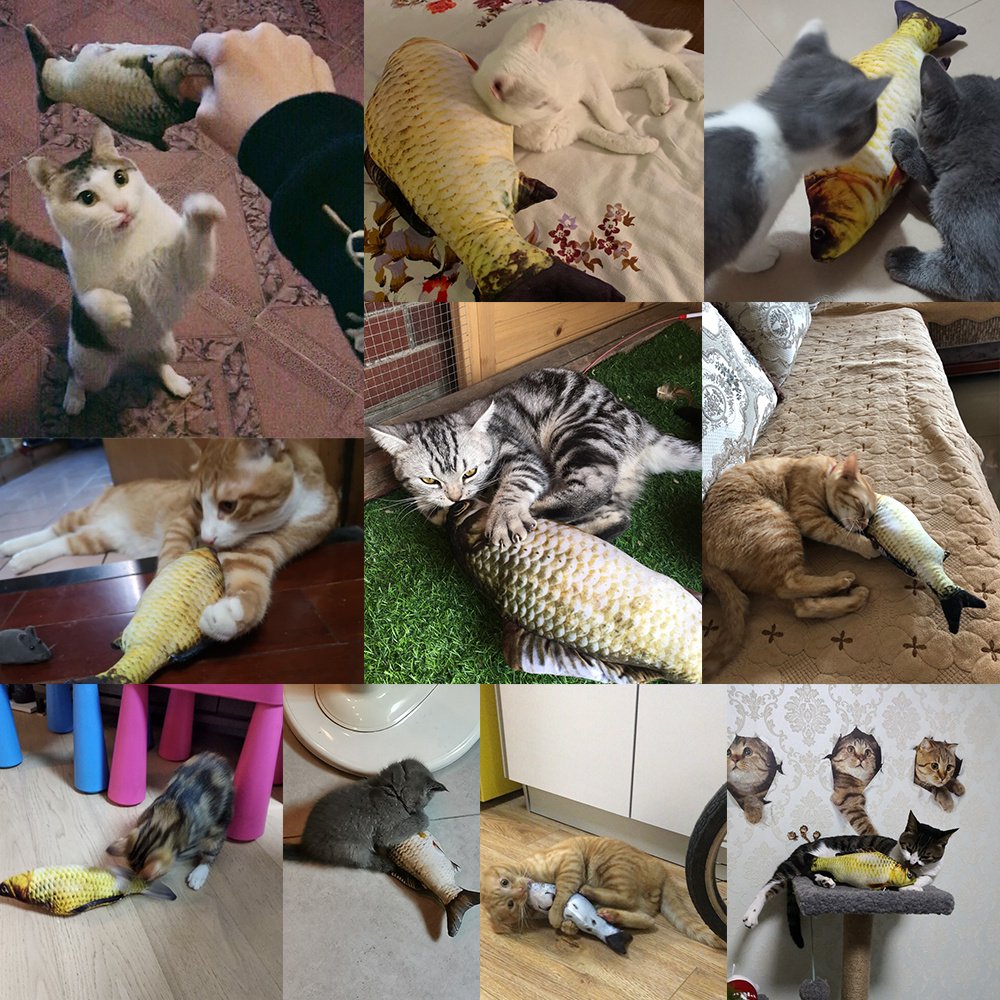 Without Cat Nip Version - Electric Jumping Fish Simulation Electric Fish Toy - Image 4