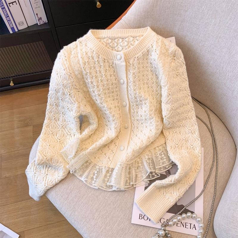 Western Style Knitted Cardigan For Women - Image 2