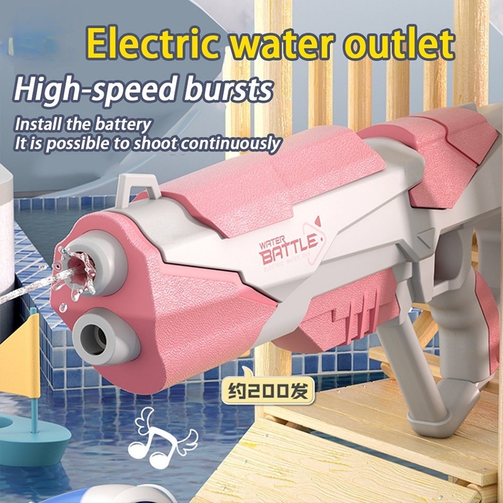 Space Water Gun Electric Automatic Water Absorption Water Fights Toy Outdoor Beach Swimming Pool Bath Toys For Children Kid Gift - Image 10