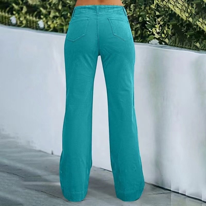 Lightweight Sports Pants Zipper Pocket Exercise Workout Pants - Image 3