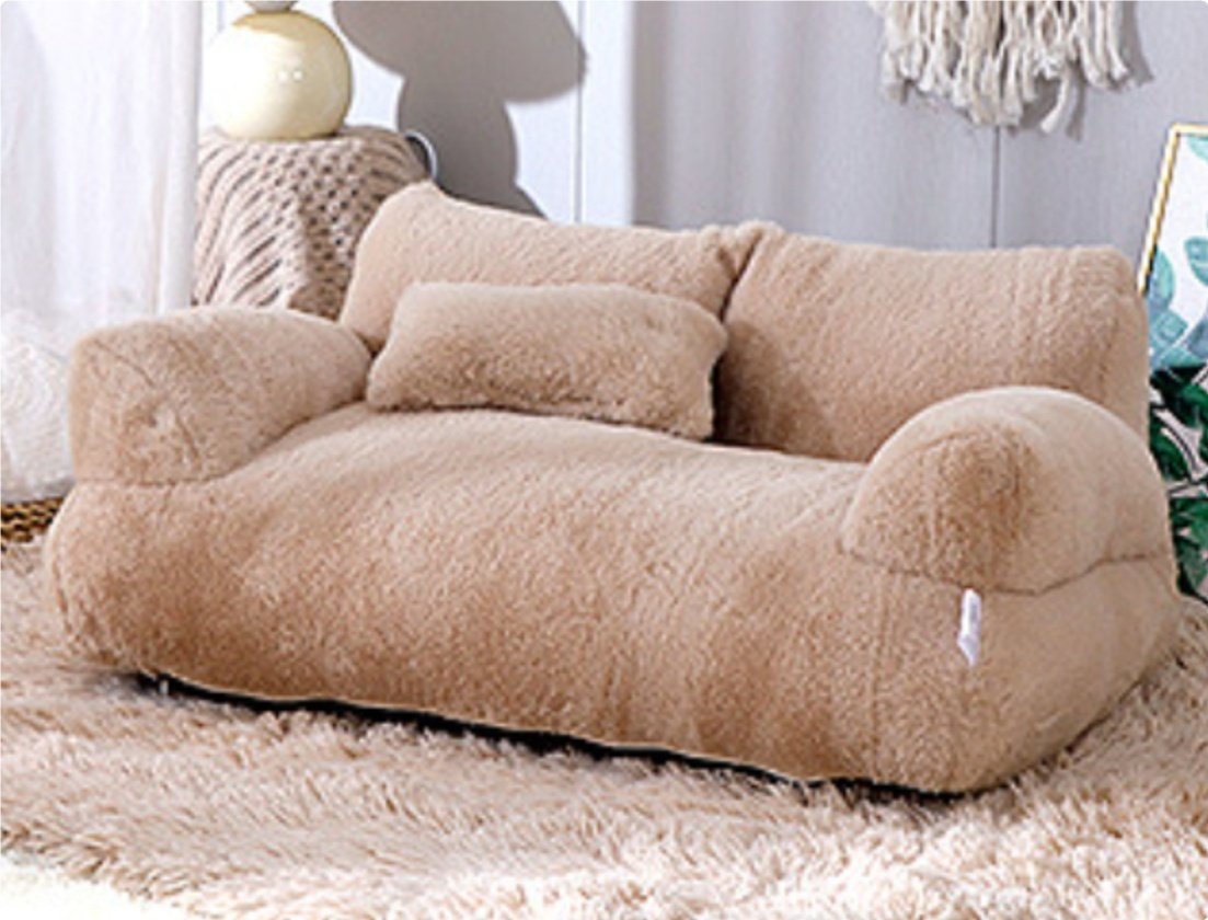 Luxury Cat Bed Sofa Winter Warm Cat Nest Pet Bed For Small Medium Dogs Cats Comfortable Plush Puppy Bed Pet Supplies - Image 3