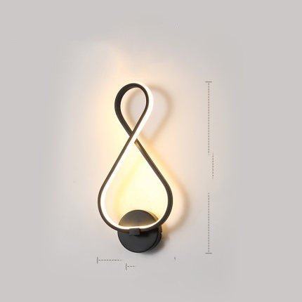 led wall lamp nordic minimalist bedroom bedside lamp - Image 5