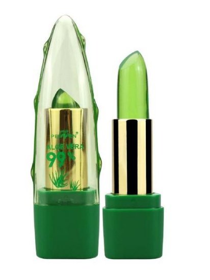 Aloe Vera Gel Color Changing Lipstick Gloss  Moisturizer Anti-drying Desalination Fine-grain Lip Blam Care - Image 9