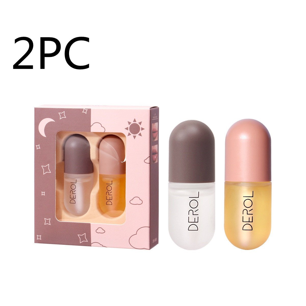 Day Night Instant Volume Lip Plumper Oil Clear Lasting Nourishing Repairing Reduce Lip Fine Line Care Lip Beauty Cosmetic - Image 3