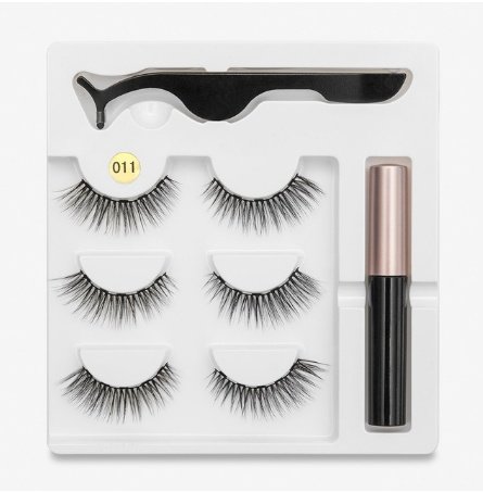 A Pair Of False Eyelashes With