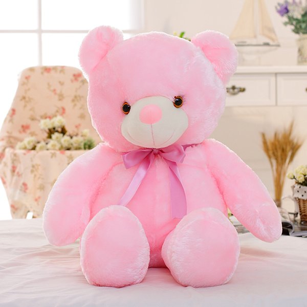 Creative Light Up LED Teddy Bear Stuffed Animals Plush Toy Colorful Glowing Christmas Gift For Kids Pillow - Image 5