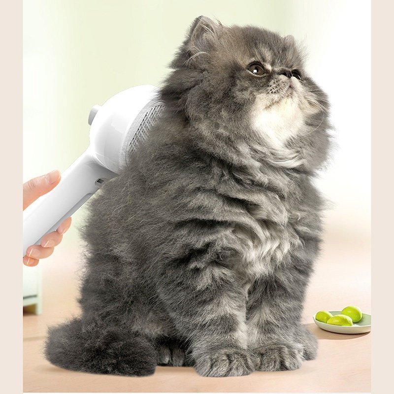 Pet Comb Self Cleaning Pets Hair Remover Brush For Dogs Grooming Tools Dematting Comb Built-in Mist Humidifier Pet Products - Image 7