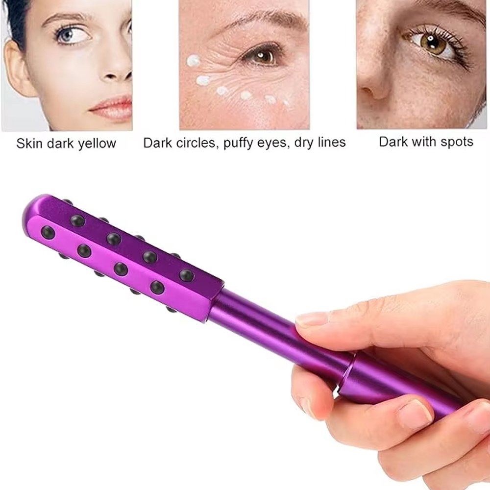 30 Germanium Beauty Stick Massage Beauty Stick Facial Roller Face Lift Bar Anti Wrinkle Facial Massager Skin Care Tool Derma Rolling Face Massage Roller Wand - Image 4
